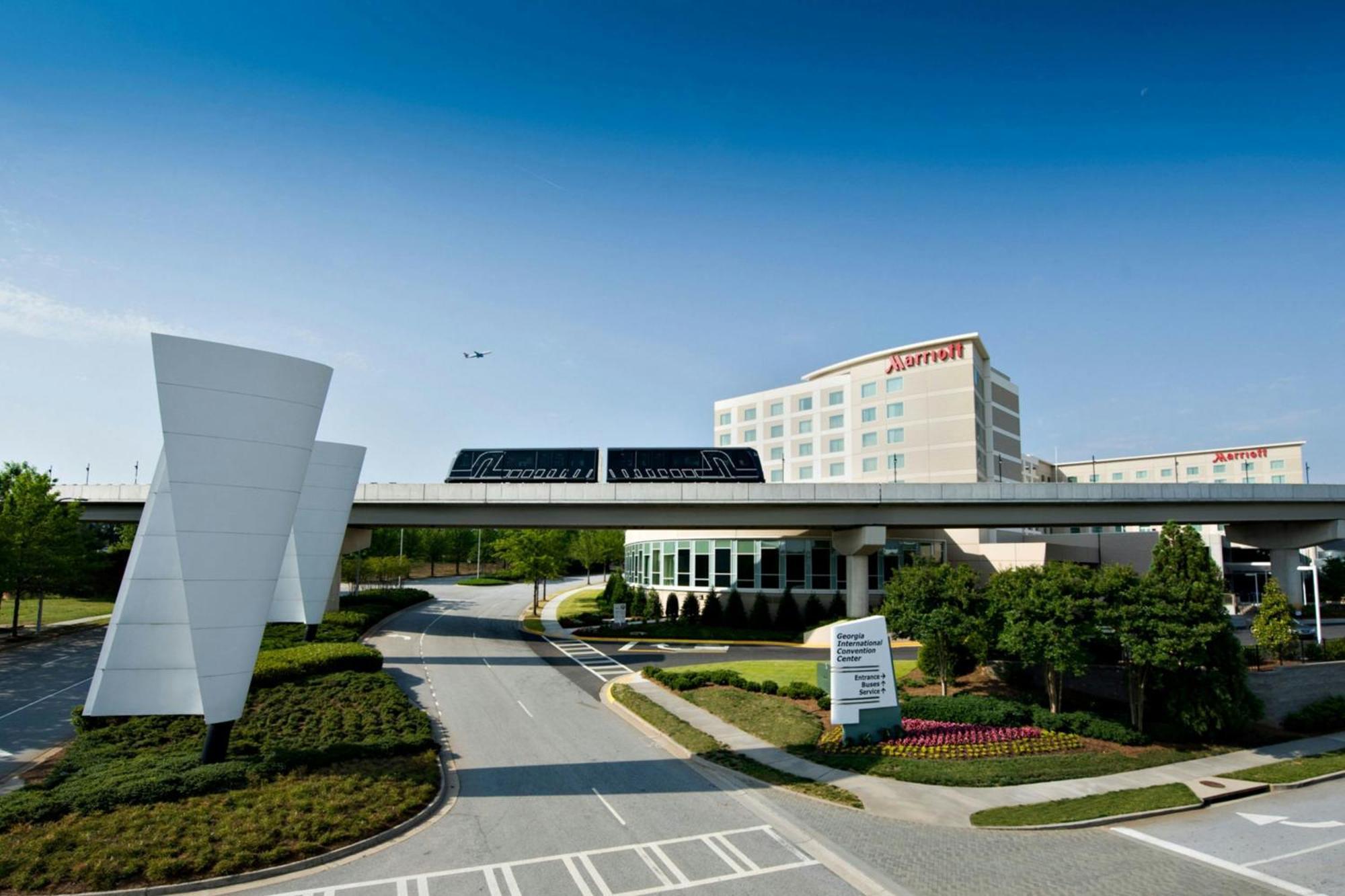 Hotel Atlanta Airport Marriott Gateway College Park Zewnętrze zdjęcie